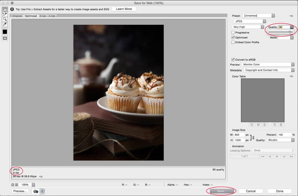 Photoshop Tutorial Sharpen Before You Share 09