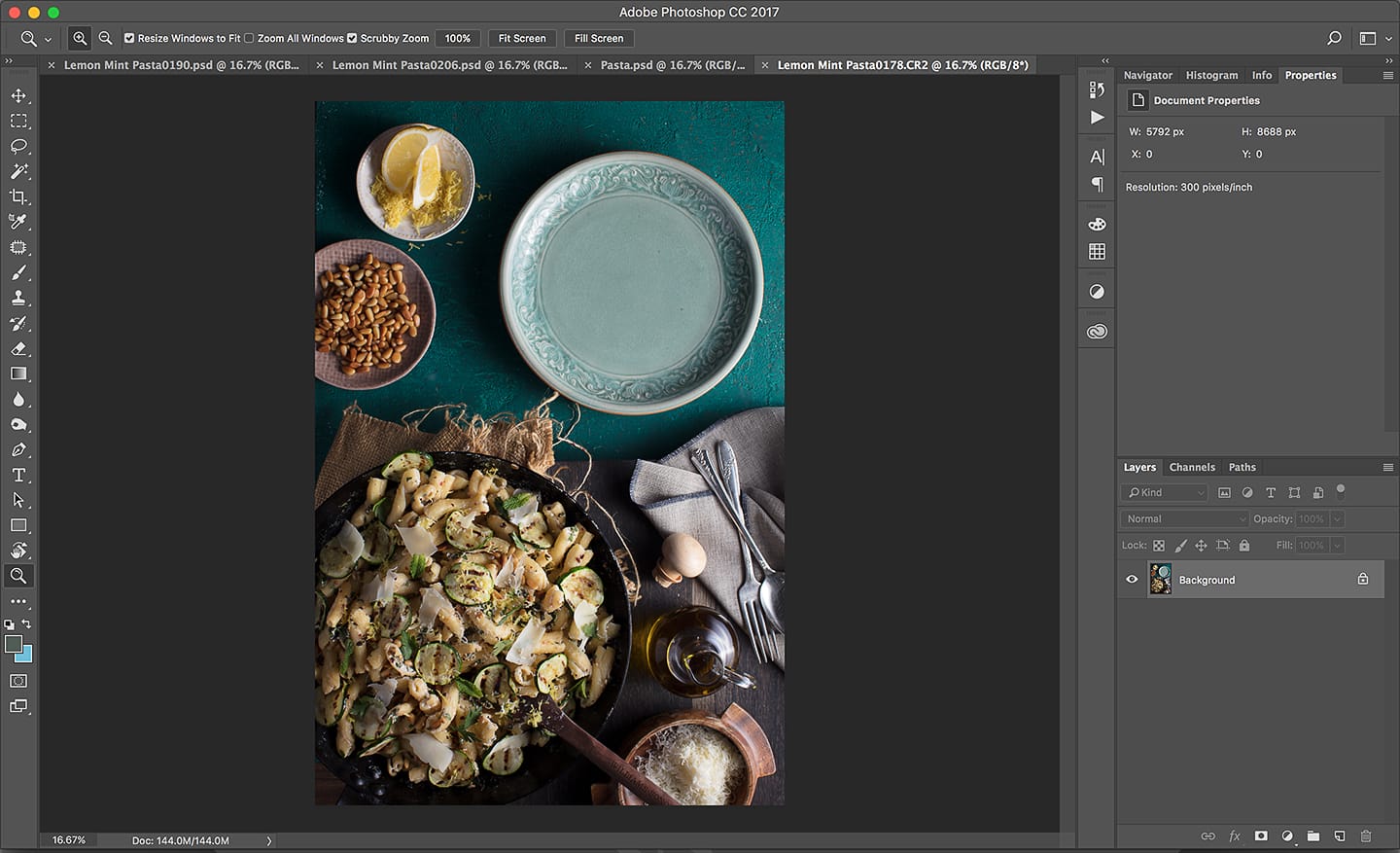 Not Enough Food? 4 Simple Photoshop Steps To Composite Food Photography - WeEatTogether.com
