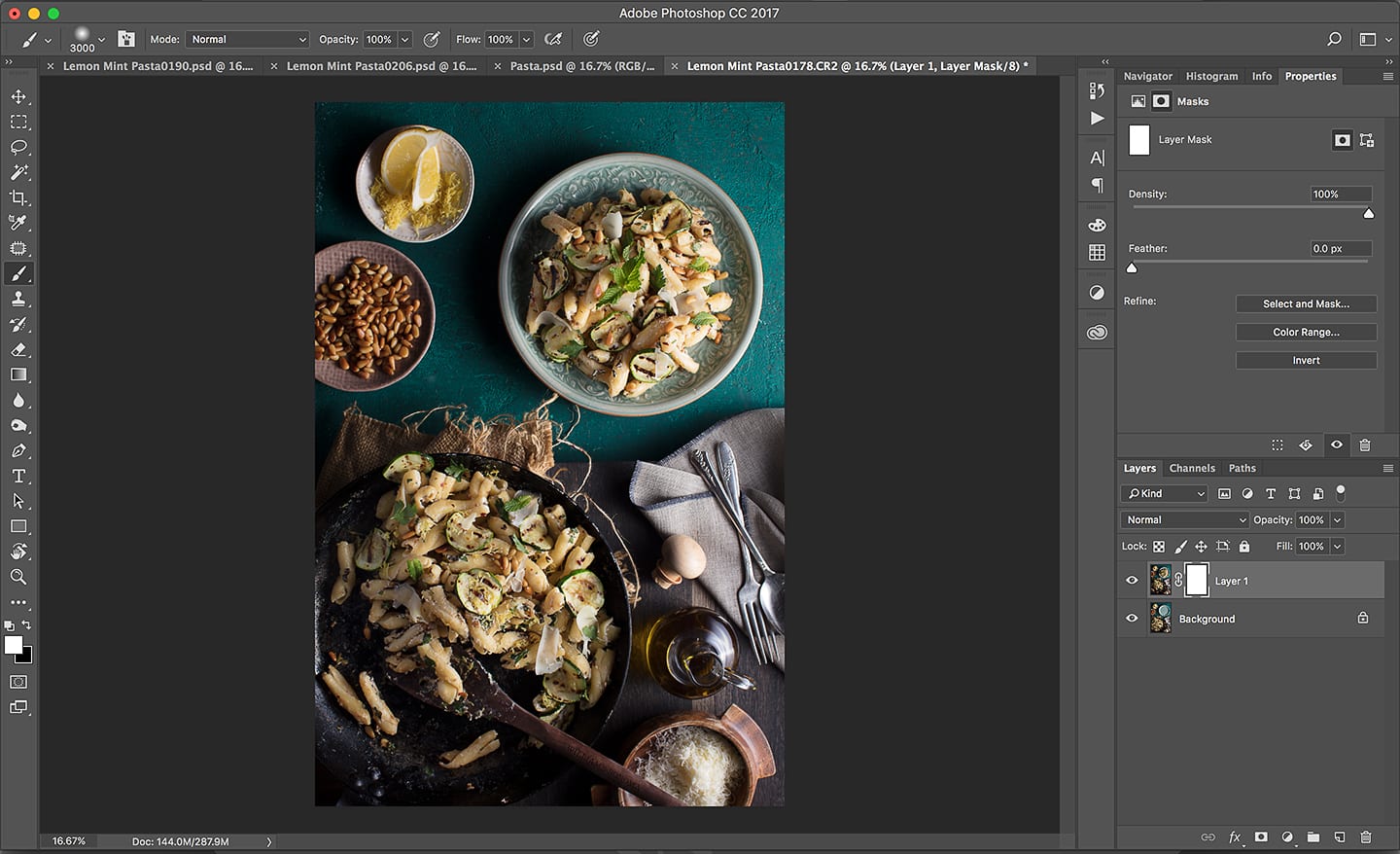 Not Enough Food? 4 Simple Photoshop Steps To Composite Food Photography - WeEatTogether.com