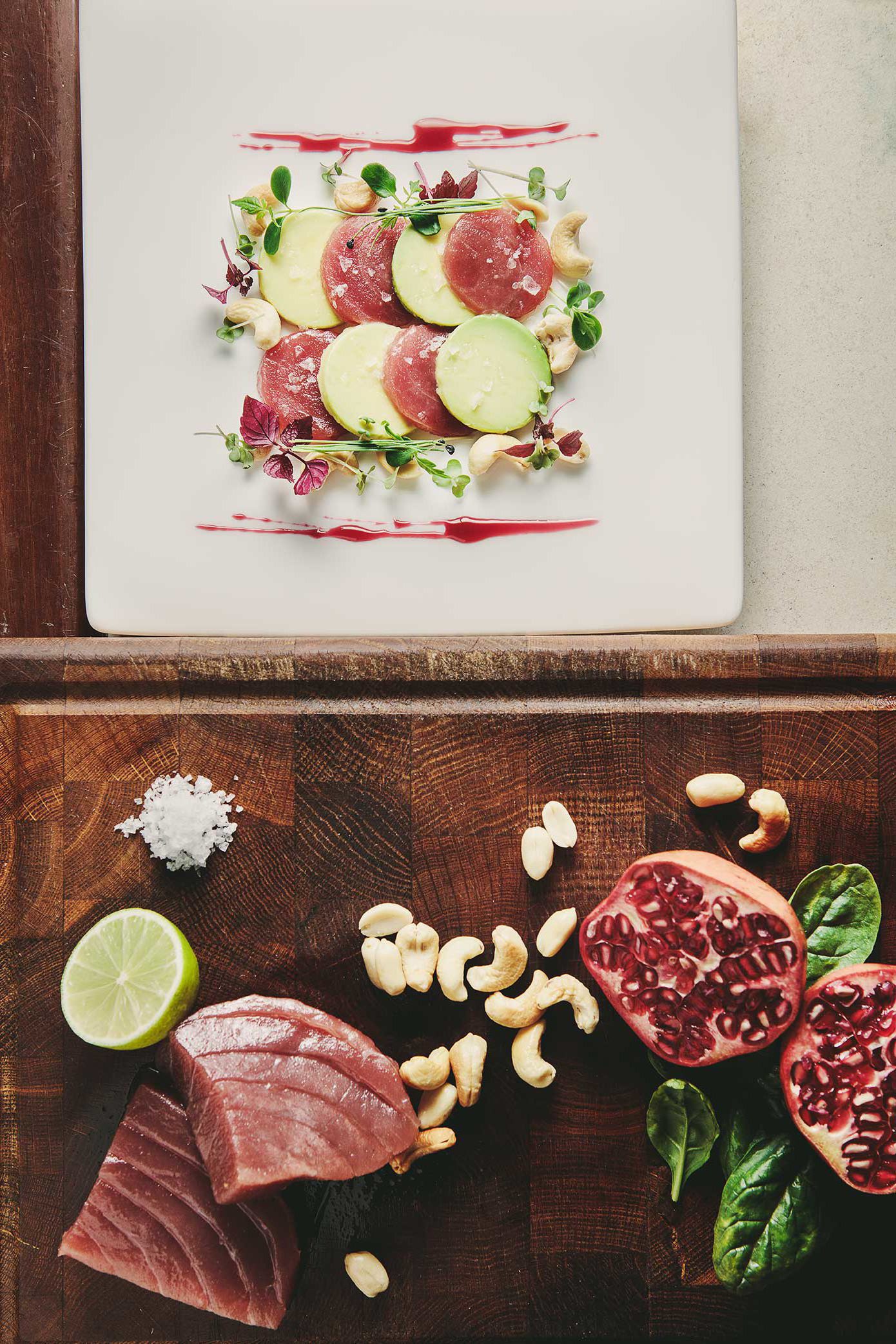 Fresh Tuna And Avocado Food Photography We Eat Together