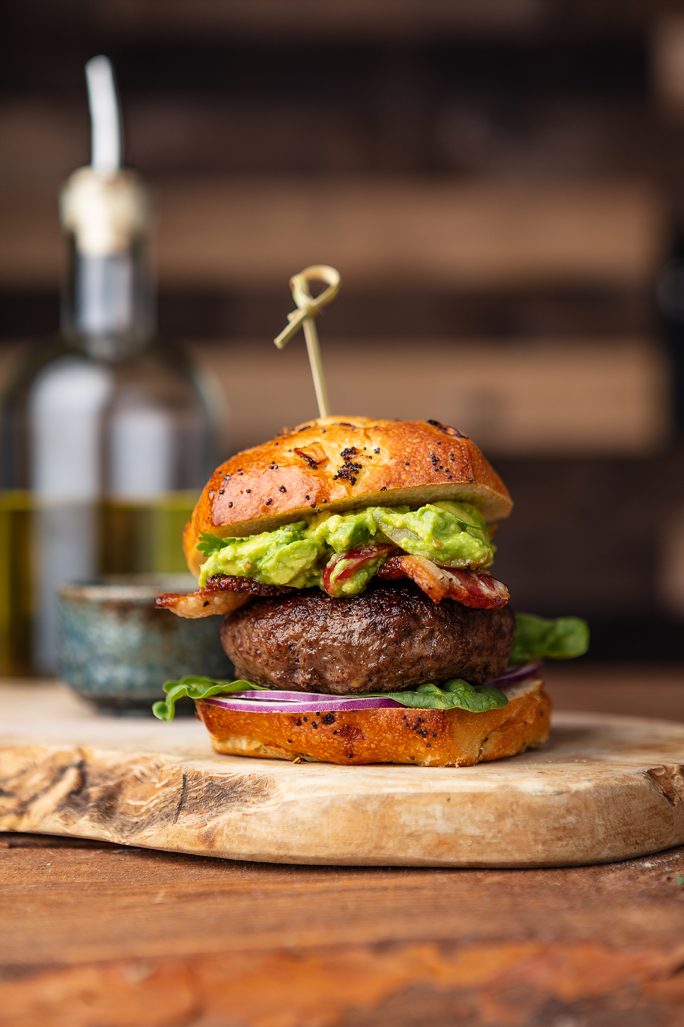 Guac Burger Canon 24-70mm lens