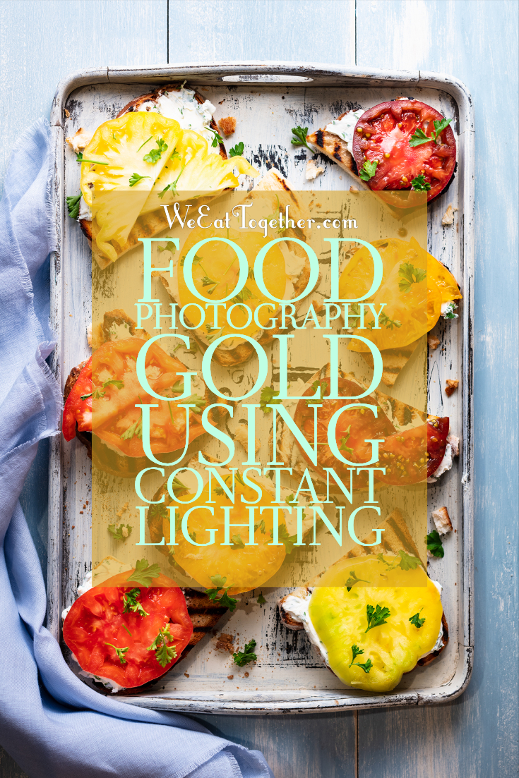 Learn How To Use Constant Lights for Food Photography with the Godox SLB60 LED Light