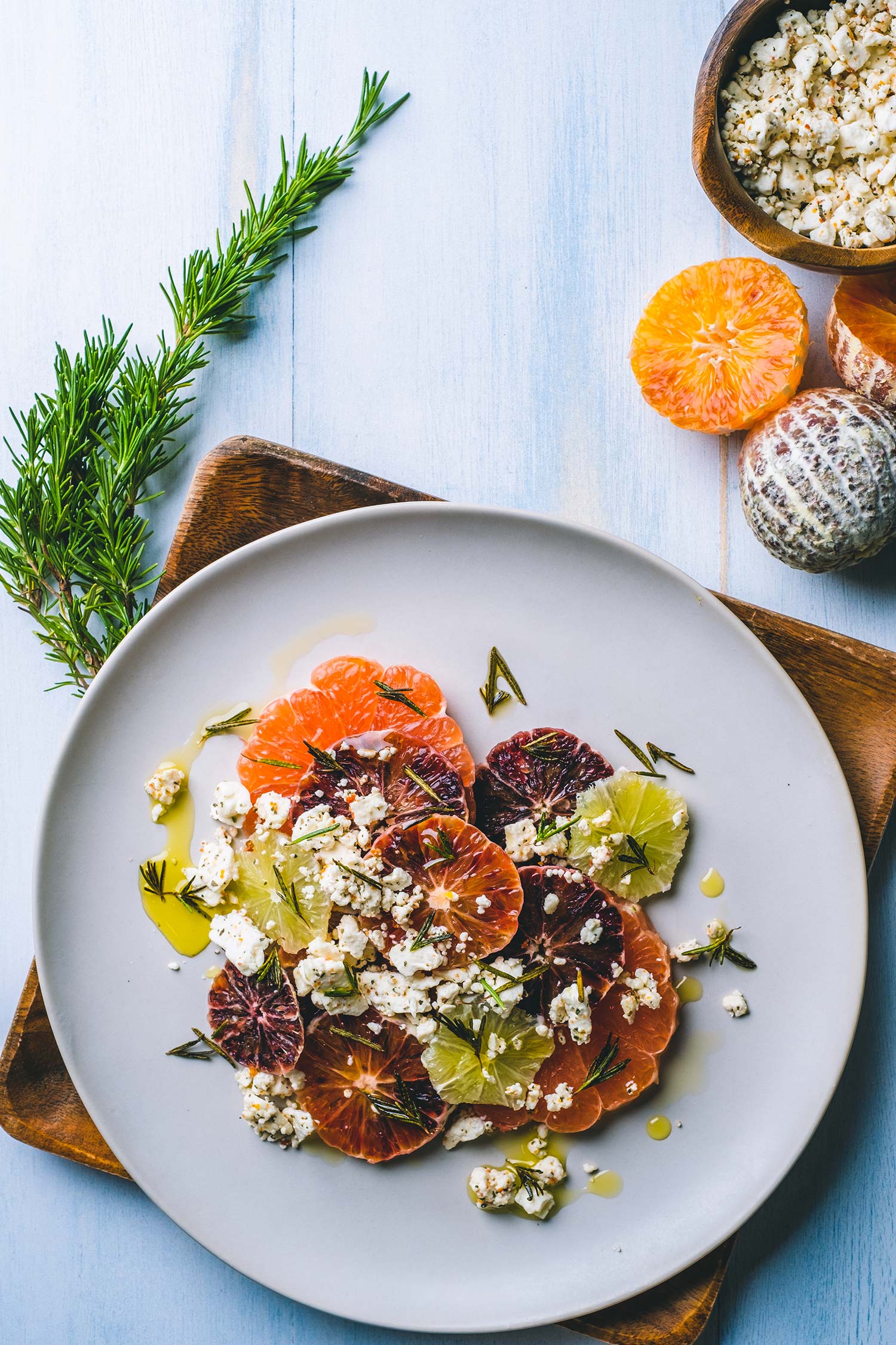 Citrus Salad with rosemary 