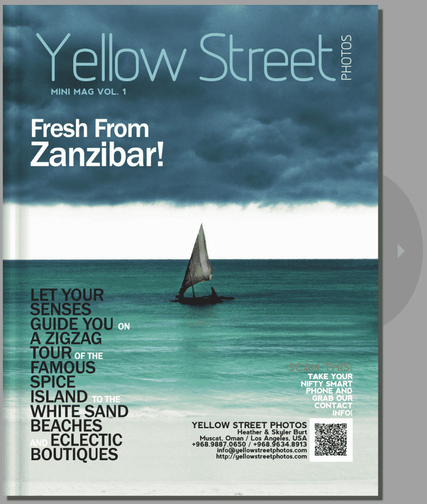 Yellow Street Photos Promotional Mini Mag