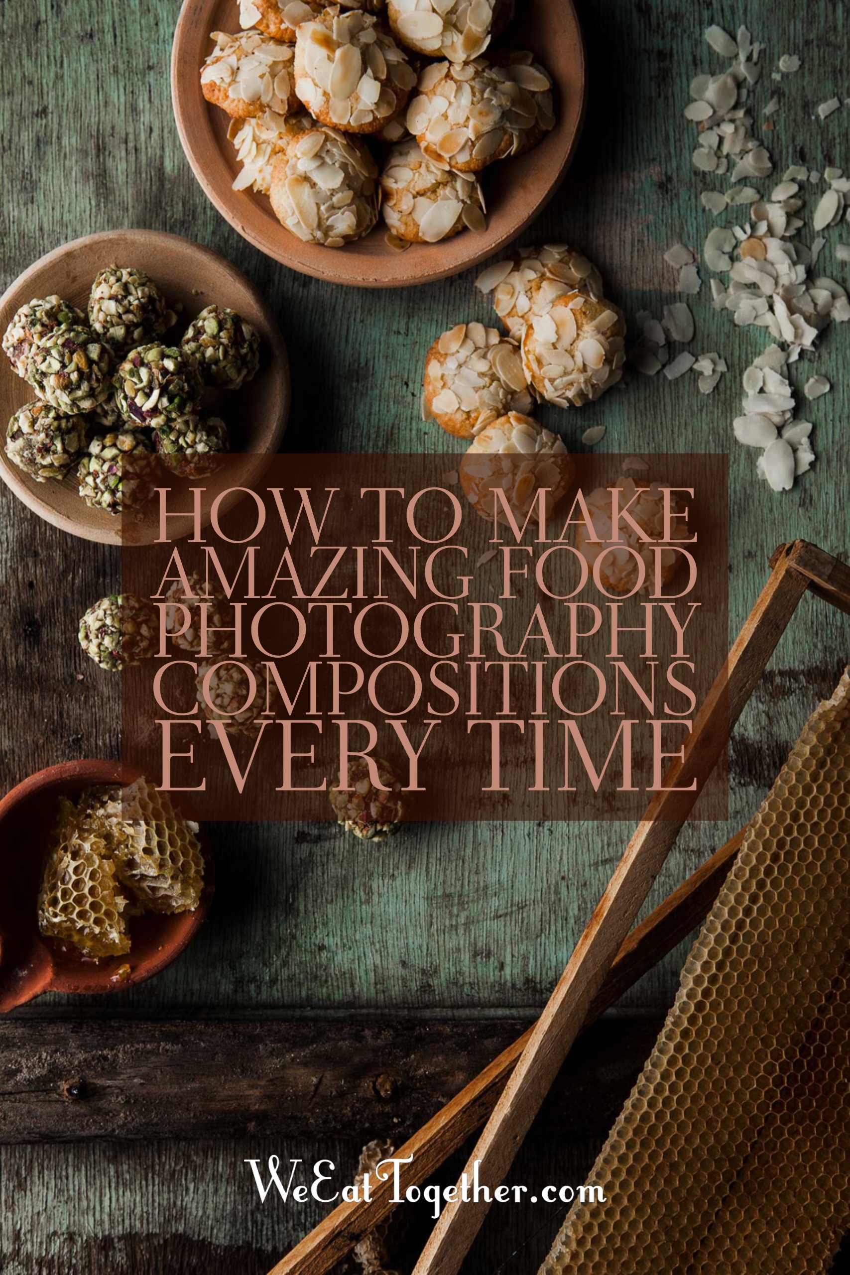 From simple to complex scenes, food photography compositions are actually my true love. Let me show you how to make quick and amazing compositions every time
